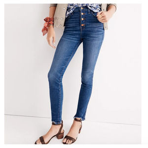 Madewell 10" High Riser Skinny Skinny 25